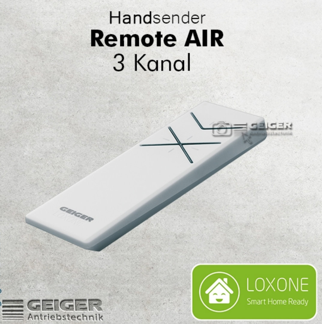 GF2900 - Handsender, 3 Kanal, Remote AIR weiss / Loxone